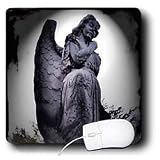 WhiteOak Gothic Photography - Angel01 Photo of Angel Enhanced - Mouse Pads