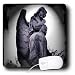WhiteOak Gothic Photography - Angel01 Photo of Angel Enhanced - Mouse Pads