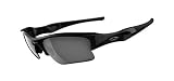 Oakley Flak Jacket XLJ Jet Black w/Blk 12-903