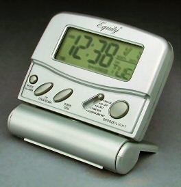 Equity by La Crosse 31302 LCD Fold-Up Travel Alarm Clock