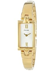 Pulsar Womens PEGG14 Analog Display Japanese Quartz Gold Watch