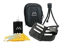 Merkury Universal Digital Camera Starter Kit (Camera Case, Memory Case, Lens Cleaning Kit, & Tabletop Tripod)