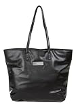 Take Anywhere Tote in Black Faux Leather: Black Tote