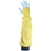 Ansell 59-408 DuPont Kevlar Sleeve with Cuff, Yellow, 26" Length (Pack of 12)