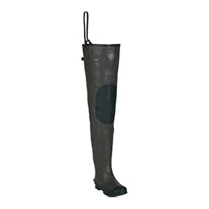 Pro Line® Men's Stream Rubber Hip Waders Cleated Brown