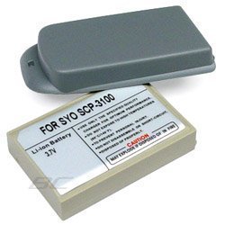Brand New Sanyo SCP-3100, SCP-2400 Extended Lithium-Ion Battery with Door (1400 mAh)