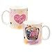 Vandor 14461 I Love Lucy Ceramic Mug, Friends Forever, Beige, 12-Ounce