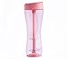 Trimr Duo Classic Protein Shaker Bottle, 24 oz. (Coral)
