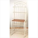 Bakers Rack - White (White) (68"H x 27.25"W x 16"D)