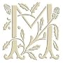 Monogram Embroidered Guest Towel - M - 1 Hand Towel
