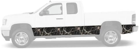 Camowraps (PAW1622BLK) 16" x 22' Premium Camo Accent Wrap with Realtree APC Black Pattern