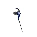 Audio Technica ATHCKP500BL Sporfit In-ear Headphones, Blue
