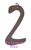 Metal Home Décor Rustic Door Numbers - Two