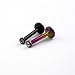 3 Pack-16G Titanium Labret/Monroe:2 Clear Jeweled Internal Thread-Black-Rainbow-1 Retainer-Gift Box