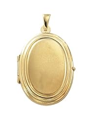 Genuine Ibiza 14K Yellow Gold Oval Shaped Locket 26.00X20.00 mm Grams 3.1.100% Satisfaction Guaranteed.