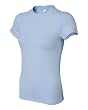 Ladies' Short Sleeve Cotton/Spandex Tee Shirt