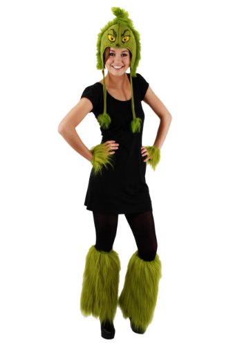 Grinch Fuzzy Leg Warmers