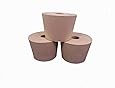 Drilled Rubber Stopper #6 (Set of 3)