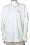Greg Norman Mens Performance Polo with Shark Logo