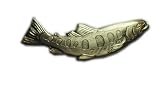 Aphrodite(アフロディーテ) ネクタイピン 魚 ヤマメ 山女魚 金色 日本製 山女魚