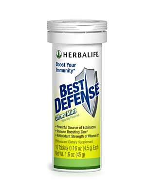 Herbalife Best Defense - Citrus Mint - An Effervescent Drink That Boosts and Supports Your... by Herbalife