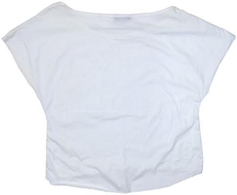 Topstee Women's Fashion Wide Crop Stag Beetle Insect Tank Top T-shirt (Free Size, White)