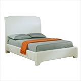 Modus Furniture Upholstered California King Size Rumba Low Profile Sleigh B ....