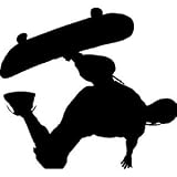 SKATEBOARD BOY WALL STICKERS ART DECALS DECOR
