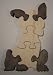 Wooden Educational Jig-Saw Puzzle - Doggie