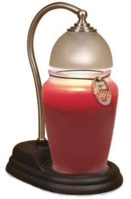 Candle Warmers Signature Aurora Lamp - Pewter Finish