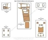 GMC Yukon Denali Dash Trim Kit 01-02 - 25 pieces - Oxford Rosewood