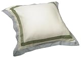 Nautica Aarondale Solid Sateen European Sham, Ecru