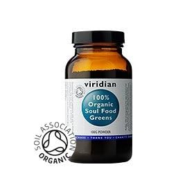Viridian Organic Soul Food Greens Powder, 100g