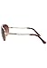 Kenneth Cole Reaction KC1069 Gold Brown Aviator Sunglasses