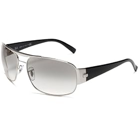 Ray-Ban Mens 3357 Double Bridge Sunglasses