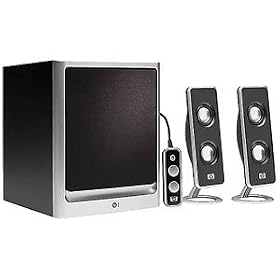 HP 50-watt 2.1 Speaker System
