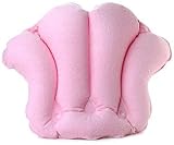 Spa Sister Cotton Terry Bath Pillow - Pink