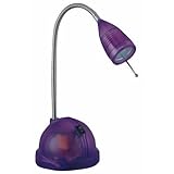 Halogen Table Lamp, Purple