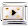 Spades Playing Card Italian Charm