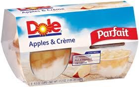 Fruit Parfait Apple & Creme