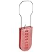 Brady 95173 Padlock Plastic Seals, Red (Pack of 100)