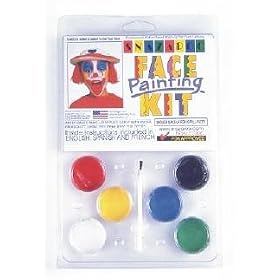 Snazaroo 6 Color Clam Pack Face Paints