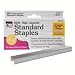 Charles Leonard Inc. Standard Staples,  5000/box (84516)