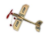 Sky Launcher With Parachuter Balsa Model Airplane by Guillows