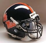 Mississippi Rebels Schutt Authentic Full Size Helmet