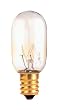 Eiko 43028 - 25T8C-120V - 25 Watt T8 Tubular Light Bulb, Candelabra Base