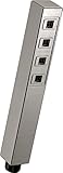 Delta Faucet Delta 59567-SS-PK UniversalShoweringComponents H2Okinetic Square Handshower, Stainless 