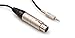 Hosa MIT-156 XLR3F to 3.5 mm TRS Impedance Transformer, 18 Inch