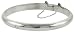 Sterling Silver Plain High Polished Bangle, over 1/4" (7mm) Thick