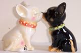 Kissing Chihuahuas Pup Dog Salt & Pepper Shaker S/P
